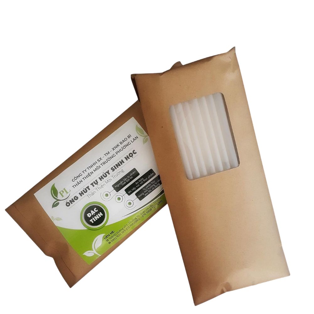 Ống Hút Tự Hủy Sinh Học – Bước Chuyển Hướng Xanh Trong Cuộc Sống Hằng Ngày