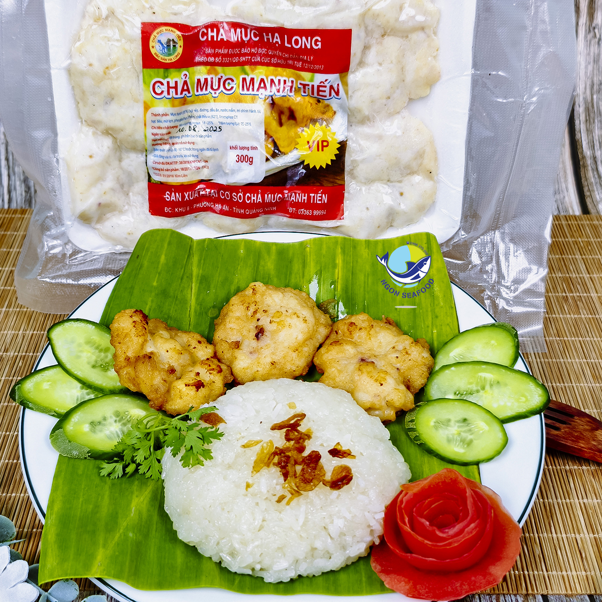 Hướng dẫn làm Xôi Chả Mực Hạ Long ngon chuẩn vị tại nhà