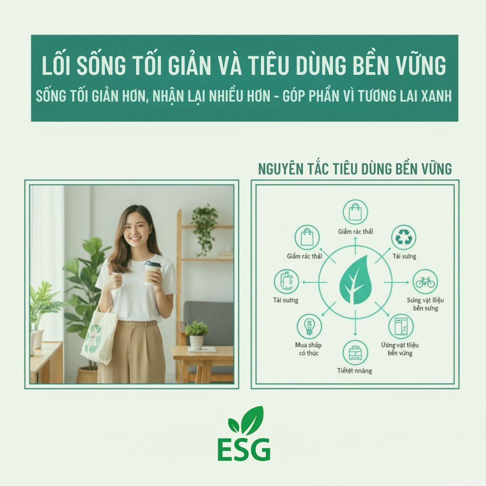 Lối Sống Tối Giản và Tiêu Dùng Bền Vững: Giải Pháp Gọn Gàng Cho Tương Lai Xanh