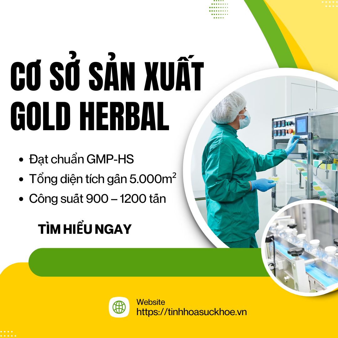 Cơ Sở Sản Xuất Gold Herbal