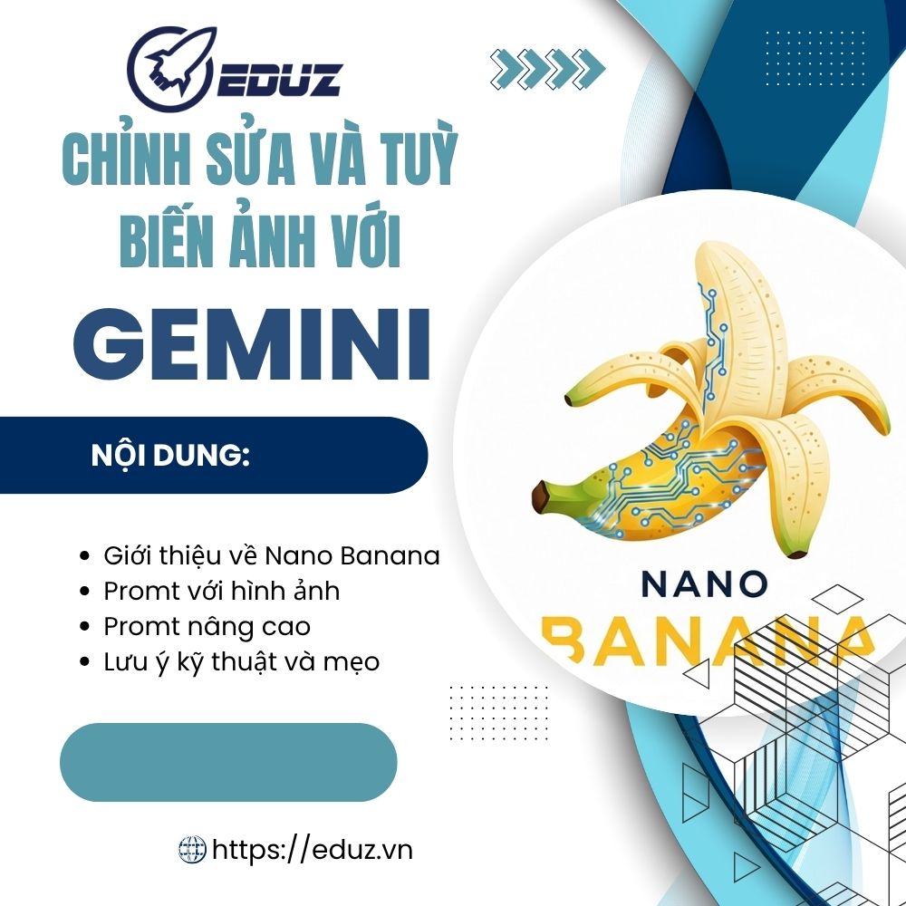 Chỉnh Sửa Và Tùy Biến Ảnh Với Gemini (Nano Banana – Image Editing & Prompt Nâng Cao)