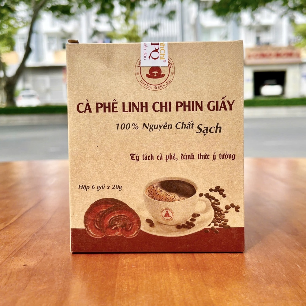 Cà Phê Phin Linh Chi Phin Giấy (6 Gói x 20gr)