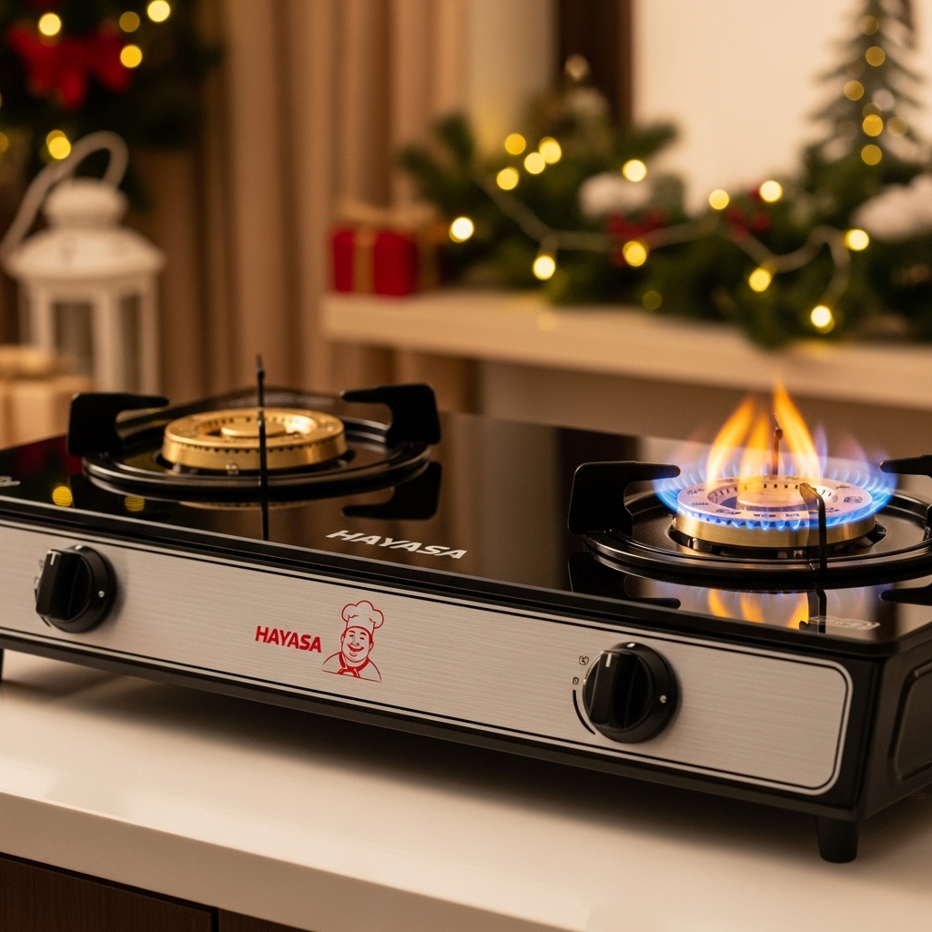 Bếp Gas Và Ngọn Lửa Yêu Thương Và Bí Quyết Giữ Ấm Căn Bếp Mùa Giáng Sinh