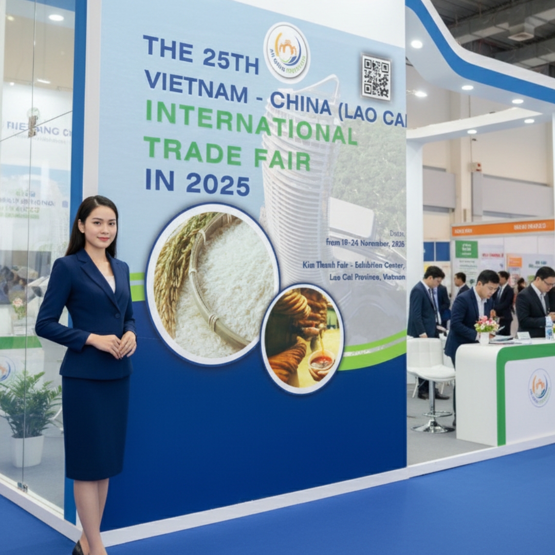 An Giang Digital Pavilion Debuts at the 25th Vietnam–China International Trade Fair (Lao Cai)