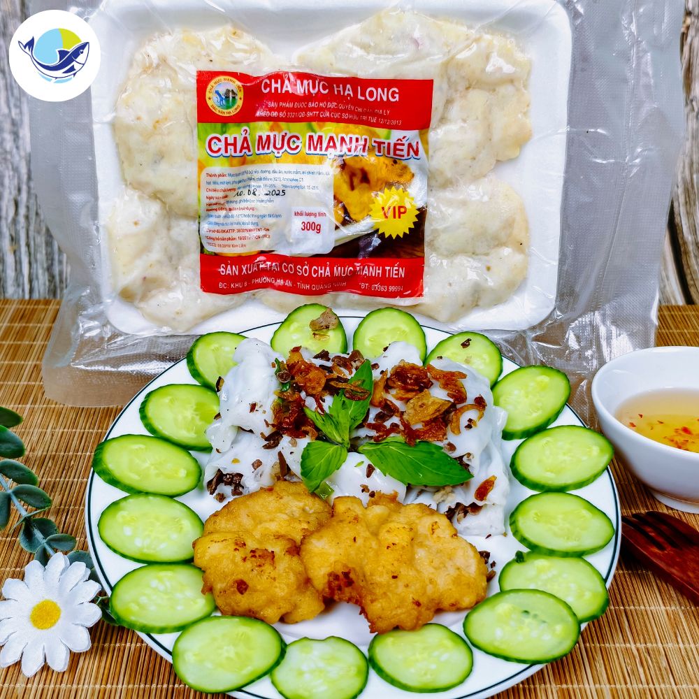 Review Thật – 9/10: Chả Mực Giã Tay Hạ Long (Chiên) – Hút Chân Không – Khay 330g Của Ngon Seafood