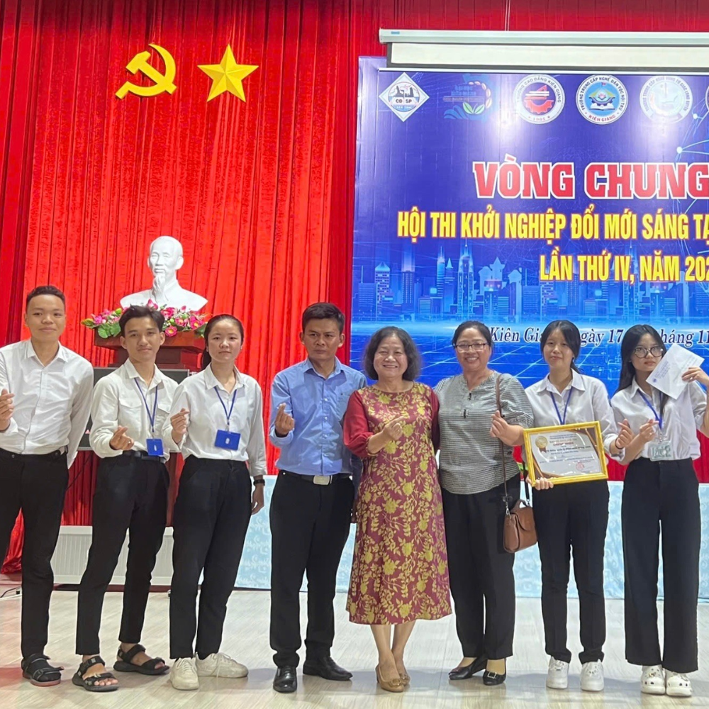 Giải Ba Tại Hội Thi Khởi Nghiệp Đổi Mới Sáng Tạo Tỉnh Kiên Giang Lần Thứ IV, Năm 2024