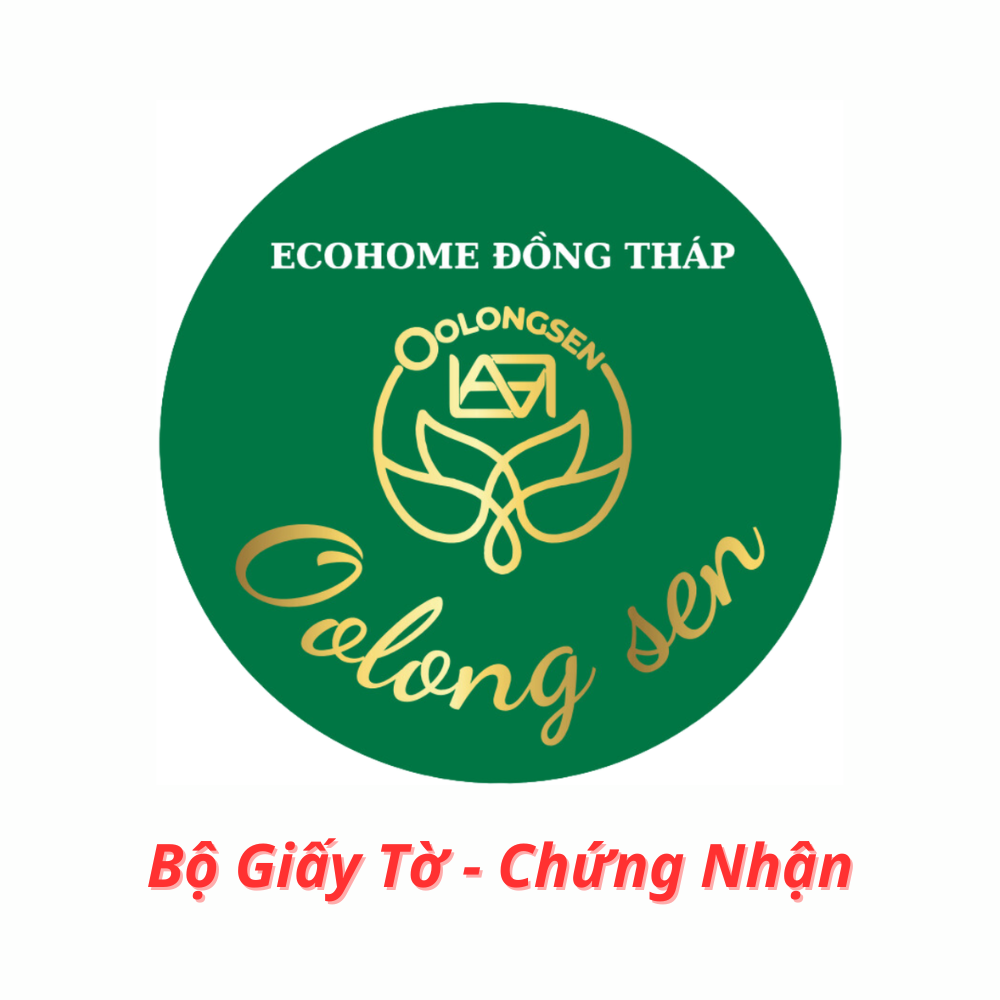 Bộ Giấy Tờ - Chứng Nhận Của Trà Oolong Sen Ecohome