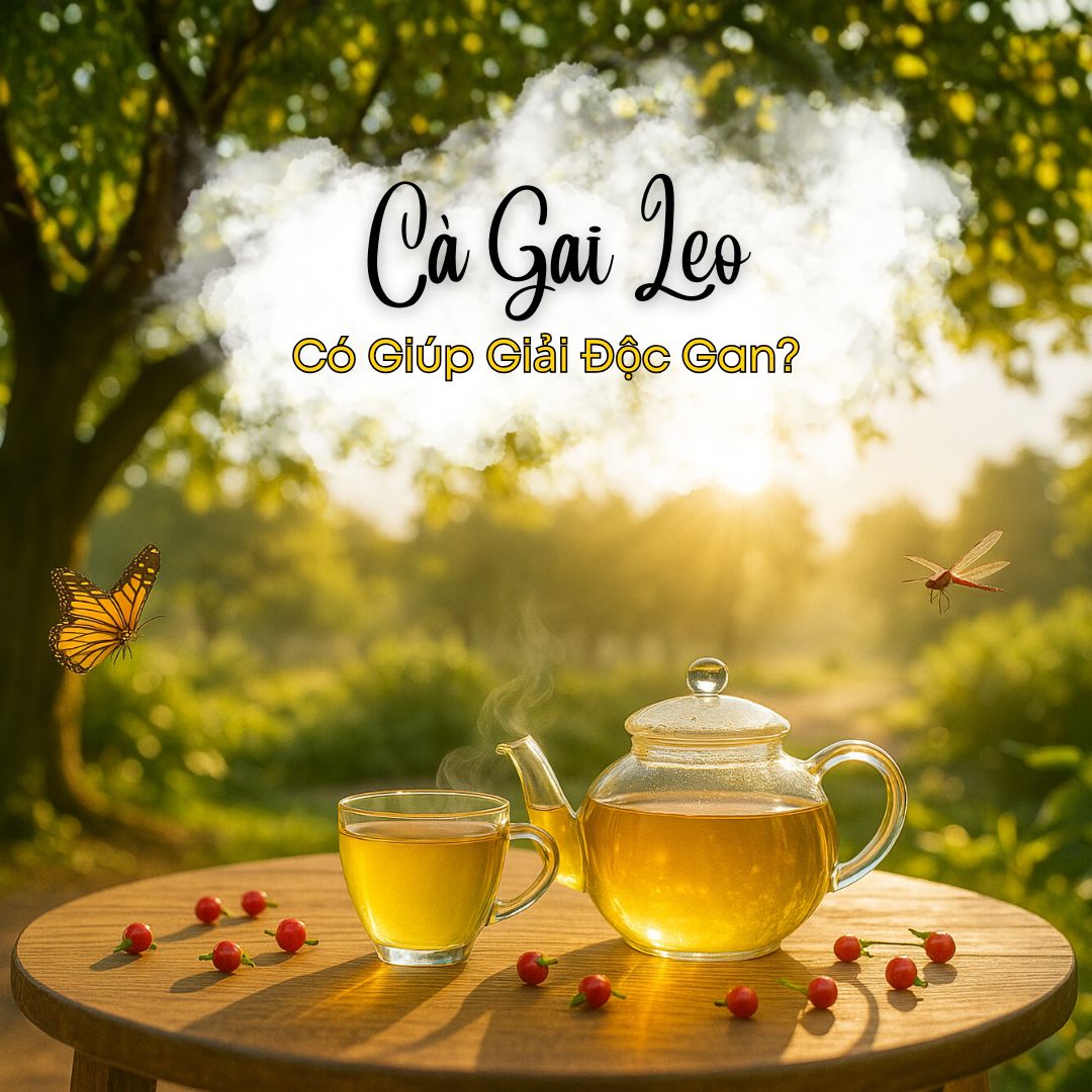 Uống Cà Gai Leo Hòa Tan Có Giúp Giải Độc Gan Hiệu Quả?