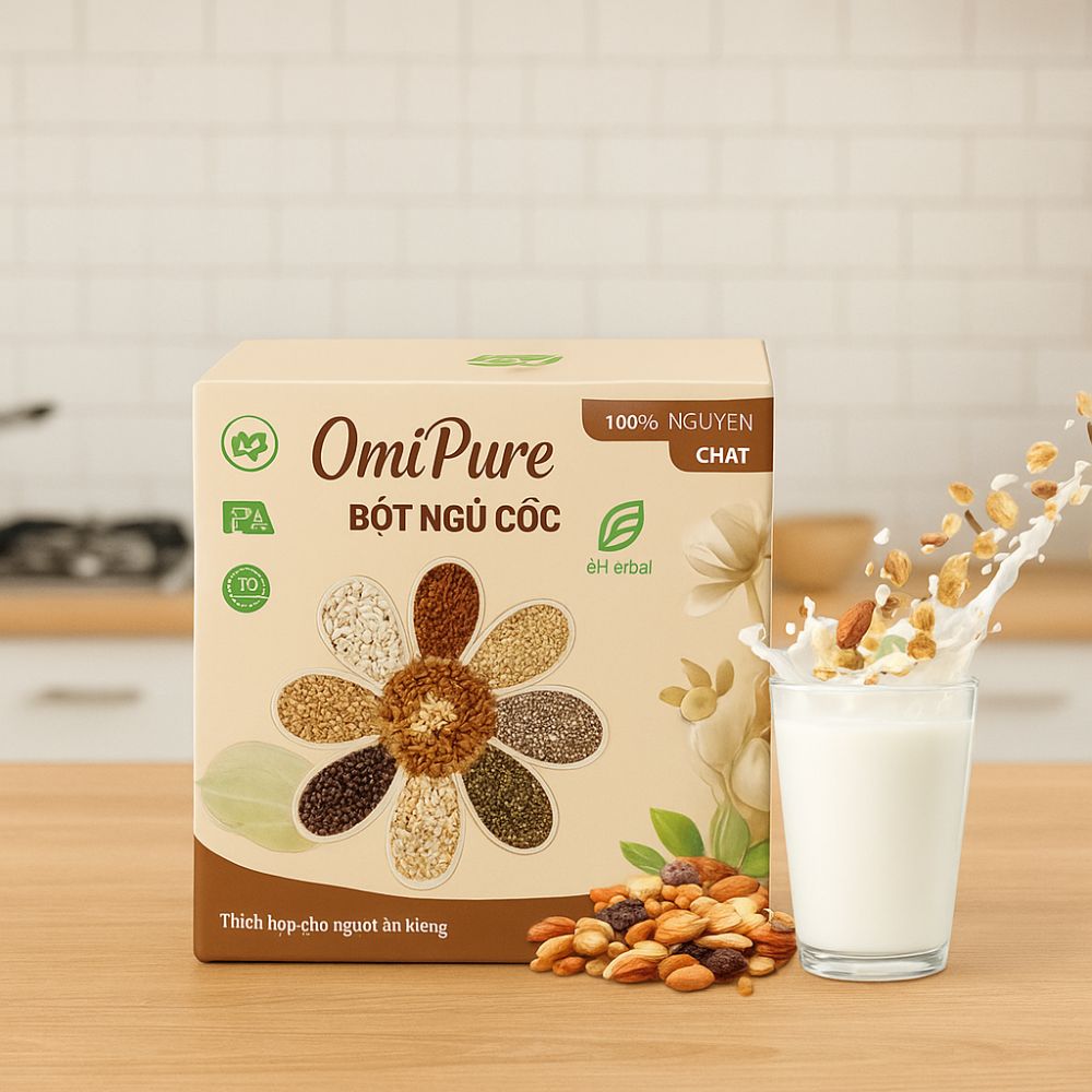 Bột Ngũ Cốc Cao Cấp OmiPure (29 Loại Hạt)