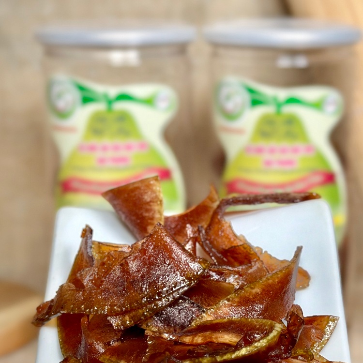 Vỏ Bưởi Sấy Dẻo Mật Ong Món Ăn Vặt Phù Hợp Mọi Lứa Tuổi