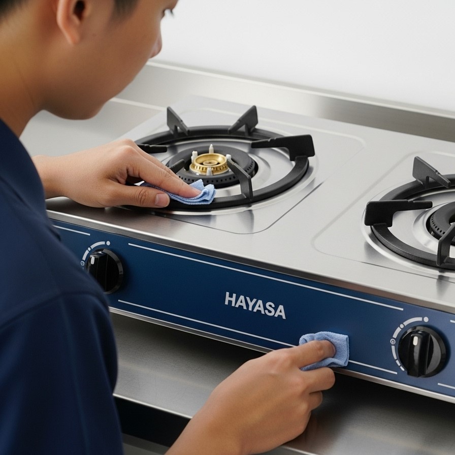 Cách Vệ Sinh Bếp Gas Sau Khi Nấu Ăn Để Luôn Sạch Như Mới