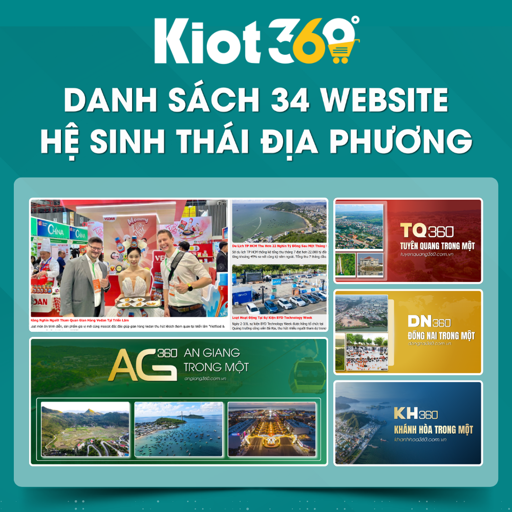 Danh Sách Hệ Sinh Thái Địa Phương Của 34 Tỉnh Thành Việt Nam