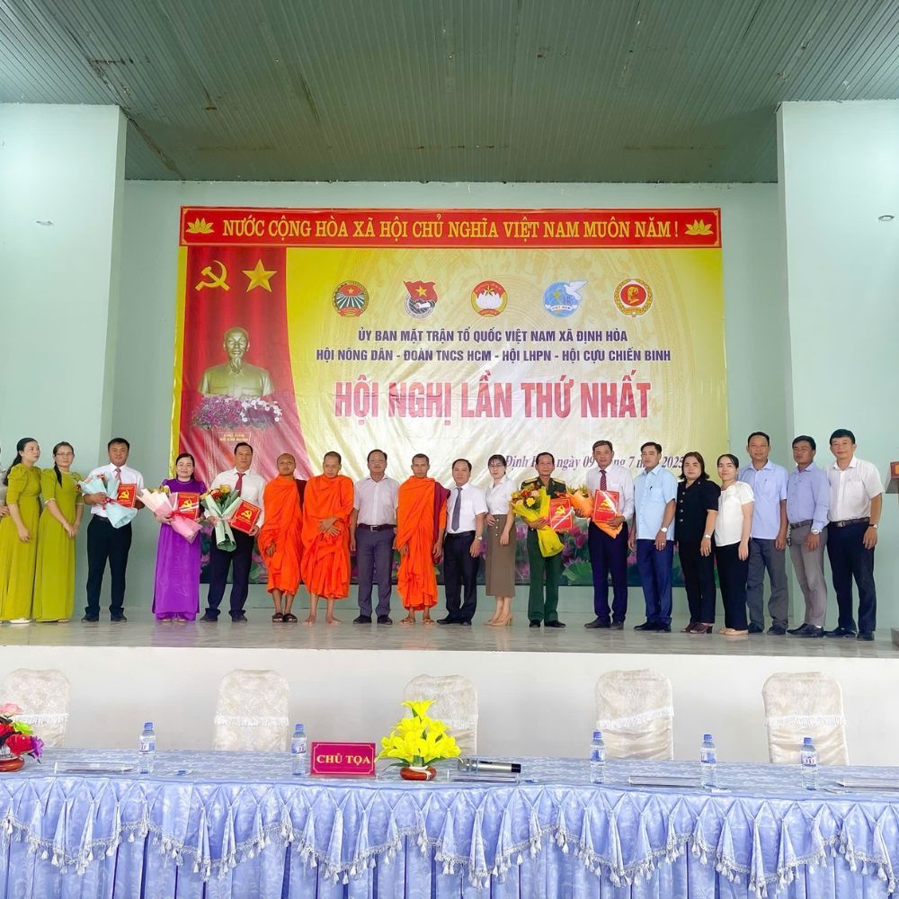 Hội Nghị Phiên Họp Lần Thứ Nhất Của Ủy Ban MTTQ Việt Nam Xã Định Hòa, Nhiệm Kỳ 2024-2029