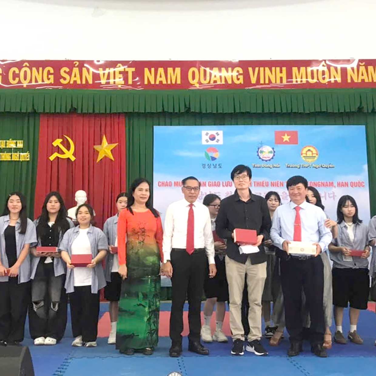 Đoàn Thanh, Thiếu Niên Tỉnh Gyeongnam Giao Lưu, Trải Nghiệm Văn Hóa Đồng Nai