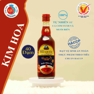 Nước Mắm Cốt Kim Hoa 40N - Hương Vị Đỉnh Cao Phú Quốc