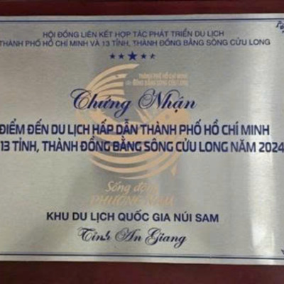 Khu Du Lịch Quốc Gia Núi Sam Hướng Đến Xây Dựng Môi Trường Văn Hóa Trong Du Lịch