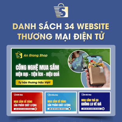 Danh Sách Website TMĐT Của 34 Tỉnh Thành Việt Nam