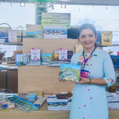 Ban Quản Lý Núi Sam Quảng Bá Du Lịch Tại Đại Hội Đảng Bộ Tỉnh An Giang