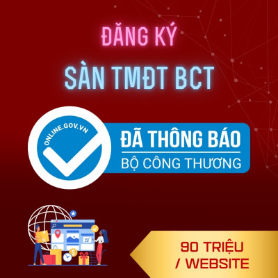 Bảng Giá Đăng Ký Sàn TMĐT Bộ Công Thương - 90 Triệu/ Website