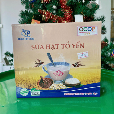 Sữa Hạt Tổ Yến Thiên Gia Phúc – Dinh Dưỡng Chân Thật Từ Gạo Lứt, Mè Đen Và Hạt Sen Tươi