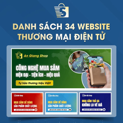 Danh Sách Website TMĐT Của 34 Tỉnh Thành Việt Nam