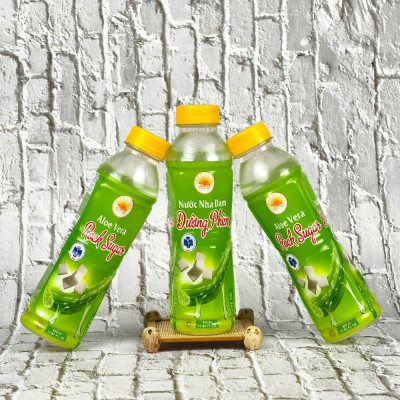 Nước nha đam đường phèn Việt Mỹ có đường nhiều không? Có gây nóng không?