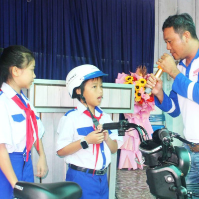 Tuyên Truyền Pháp Luật Về Trật Tự, An Toàn Giao Thông Tại Trường Trung Học Cơ Sở An Châu