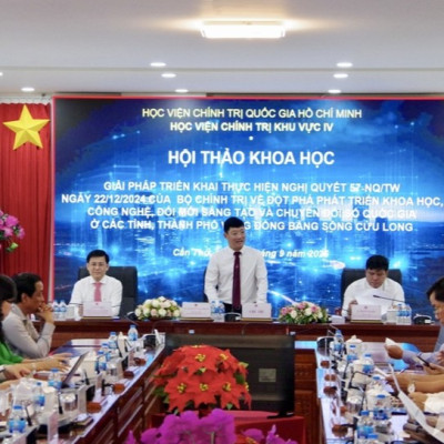 Thúc Đẩy Đổi Mới Sáng Tạo Và Chuyển Đổi Số Quốc Gia Ở Đồng Bằng Sông Cửu Long