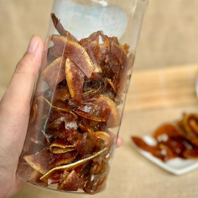 Lý Do Bạn Không Nên Bỏ Qua Vỏ Bưởi Sấy Dẻo Mật Ong Làm Quà