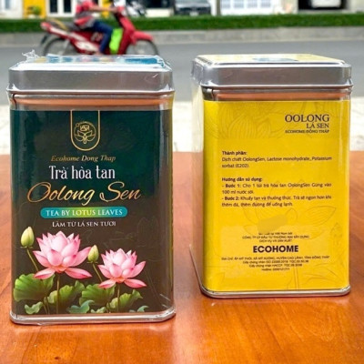 Trà Hòa Tan Oolong Sen Gừng Có Gì Đặc Biệt?