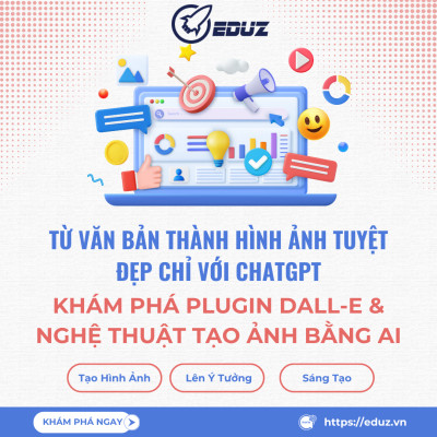 Từ Văn Bản Thành Hình Ảnh Tuyệt Đẹp Với ChatGPT: Khám Phá Plugin DALL-E & Nghệ Thuật AI