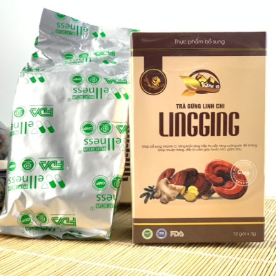Cách Mua Trà Gừng Linh Chi Lingging Chất Lượng