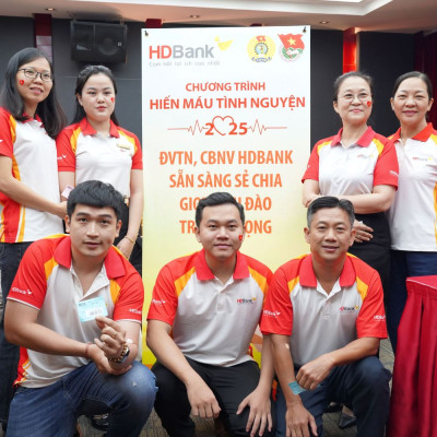 HDBank Cùng Khách Hàng Tham Gia Chương Trình Hiến Máu, Tiếp Nối Hành Trình Vì Cộng Đồng