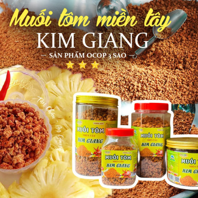 Muối Tôm Kim Giang - Tinh Hoa Gia Vị Của Miền Tây