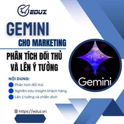 Gemini Cho Marketing – Phân Tích Đối Thủ Và Lên Ý Tưởng Nội Dung