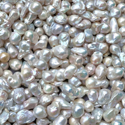 Ngọc Baraque Nước Ngọt Edison (Thô) - Size 11mm - 12 mm