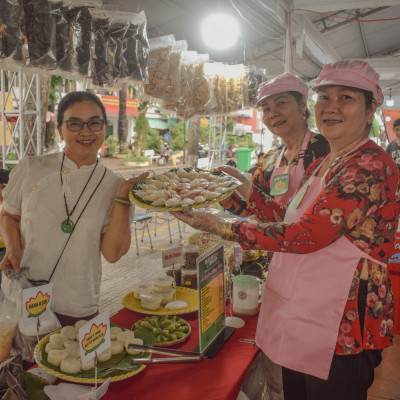 Hai Gian Hàng Đồng Tháp Tại Lễ Hội Ẩm Thực Chay 2025 – Hương Sen Lan Tỏa Giữa Lòng Thành Phố