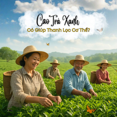 Uống Cao Trà Xanh Hòa Tan Có Giúp Thanh Lọc Cơ Thể?