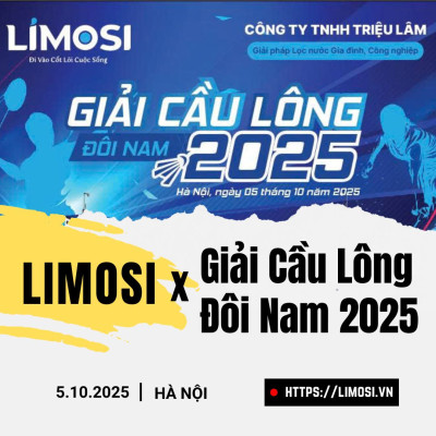 LIMOSI đồng hành cùng Giải Cầu Lông Đôi Nam 2025 tại Hà Nội
