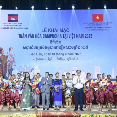 Đặc Sắc Chương Trình Nghệ Thuật Khai Mạc Tuần Văn Hóa Campuchia Tại Bạc Liêu