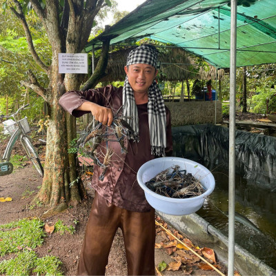 Tham Gia Hoạt Động Câu Tôm Giải Trí Tại Vườn Sinh Thái Tuấn Tường