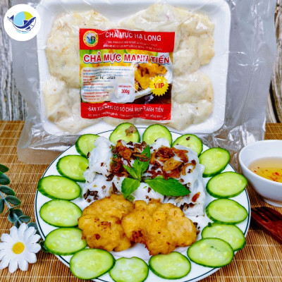 Review Thật – 9/10: Chả Mực Giã Tay Hạ Long (Chiên) – Hút Chân Không – Khay 330g Của Ngon Seafood