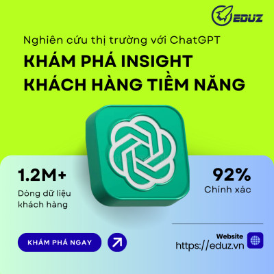 Nghiên Cứu Thị Trường Với ChatGPT: Khai Phá Insight Insight Khách Hàng Tiềm Năng