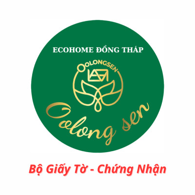 Bộ Giấy Tờ - Chứng Nhận Của Trà Oolong Sen Ecohome