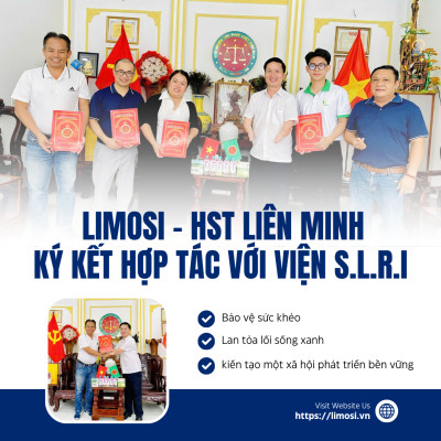 LIMOSI Đồng Hành Cùng HST Liên Minh Ký Kết Hợp Tác Với Viện S.L.R.I: Kiến Tạo Tương Lai Phát Triển Bền Vững