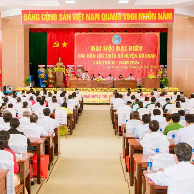 Gò Quao Tiếp Tục Ưu Tiên Nguồn Lực Triển Khai Thực Hiện Chính Sách Dân Tộc