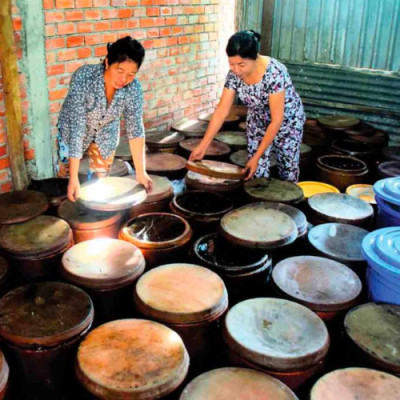 Làng Làm Mắm Rạch Gốc