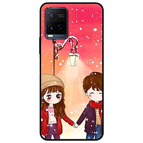 Ốp lưng dành cho Vivo Y21 - Vivo Y21s mẫu Couple Nắm Tay