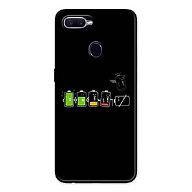 Ốp Lưng in cho Realme 2 Mẫu Nguồn Pin - Hàng Chính Hãng
