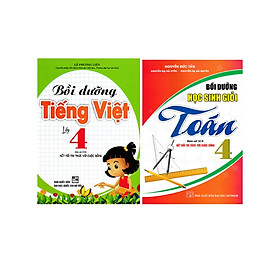 Sách - Combo Bồi Dưỡng Toán + Tiếng Việt 4 (Bám Sát SGK Kết Nối) (Bộ 2 Cuốn)-MK